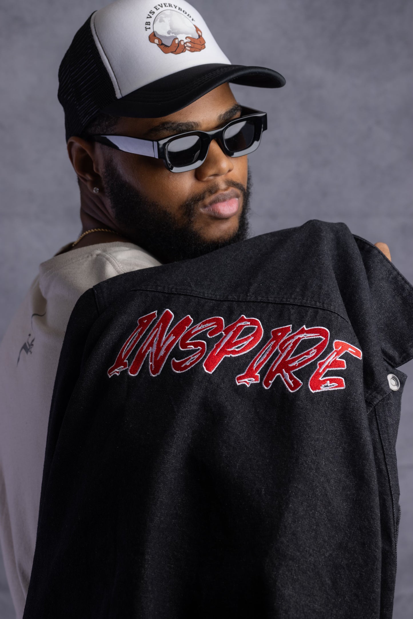 *PRE-ORDER* The "Inspire* TB Men's Denim Jacket