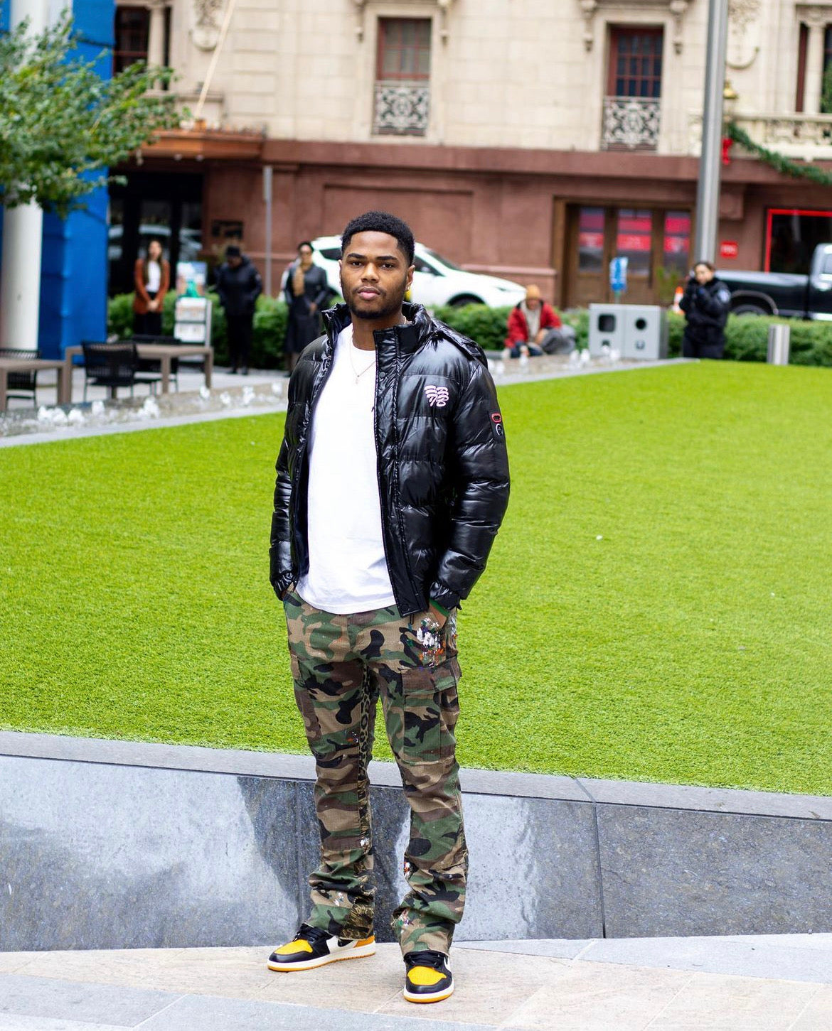 Triple TB Bubble Coat (Men)